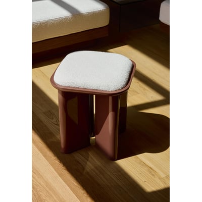 Tabouret en bois laqué, Lazare GABRIELLE PARIS