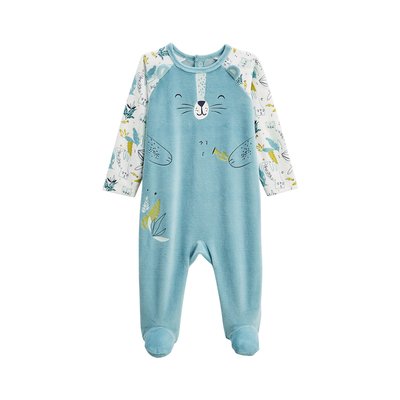 Pyjama bébé en velours Oscar PETIT BEGUIN