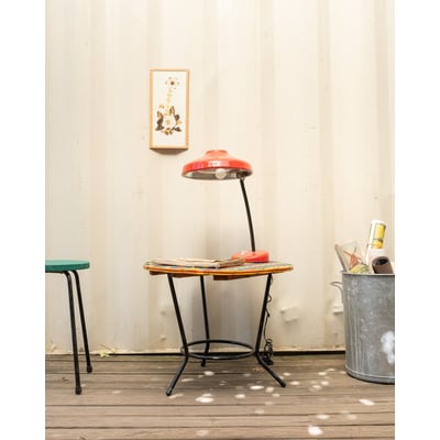 Table d'appoint colorée Hanna N°1433 - Bon état DEBONGOUT