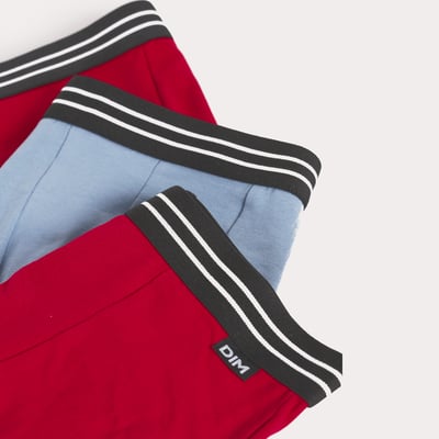 Lot de 3 boxers Coton EcoDim DIM