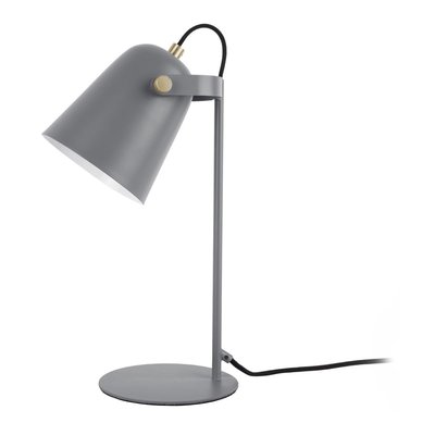 Lampe à poser en métal mat Steady Gris LEITMOTIV