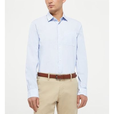 Chemise Droite Petits Carreaux Coton Bio GALERIES LAFAYETTE