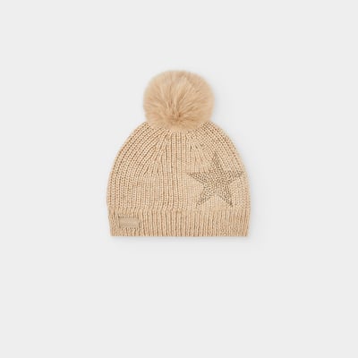 Bonnet avec étoile et pompon BOBOLI