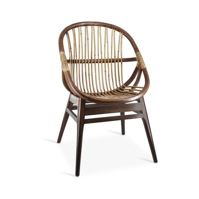 Fauteuil rotin DECORATION D’AUTREFOIS
