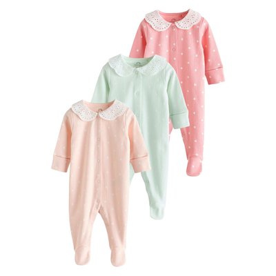 Dors-bien bébé avec col , lot de 3 NEXT