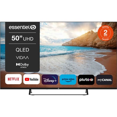 TV QLED 50QLED307 (2024) 50" (126 cm) 4K - Smart TV ESSENTIEL B