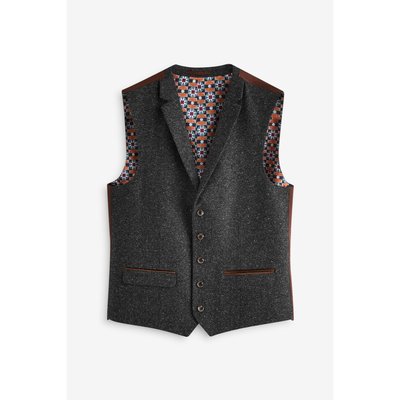 Gilet de costume avec liseré NEXT