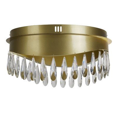 Plafonnier JEWEL 1x20W LED Or transparent BOUTICA-DESIGN