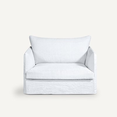 XL-Sessel Néo Chiquito, dickes Leinen Stonewashed AM.PM