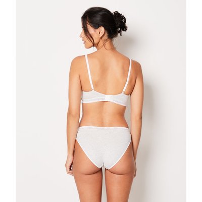 Soutien-gorge sans armatures coques fines en coton  HAPPILY ETAM