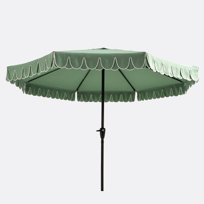XXL parasol met dubbele volant, Lagoa LA REDOUTE INTERIEURS