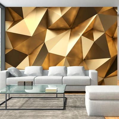 Papier peint intissé panoramique Abstractions Golden Dome EDEN