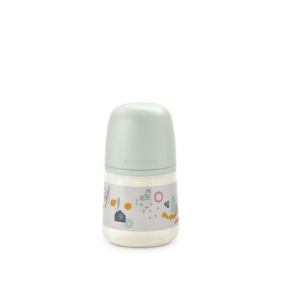 Biberon 150 ml avec tétine SXPro M Walk in the park sauge SUAVINEX