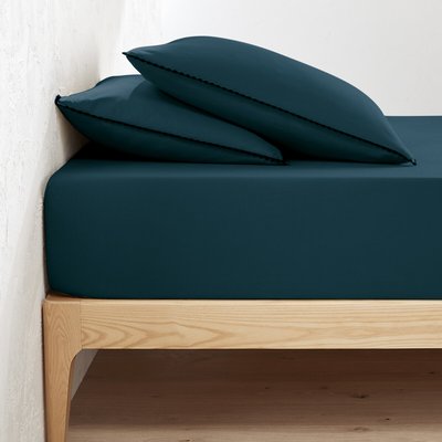 Fixleintuch Merida aus vorgewaschener Baumwolle, Steg 25 cm LA REDOUTE INTERIEURS