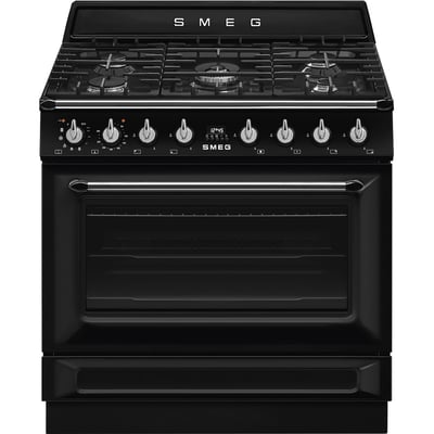 Piano de cuisson gaz 90cm pyrolyse TR90 SMEG