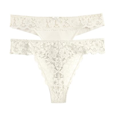 Signatures Pack of 2 Girofle Tangas LA REDOUTE COLLECTIONS
