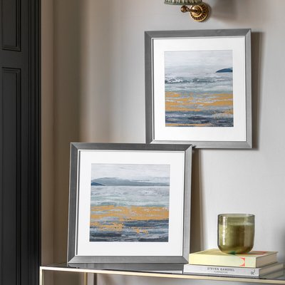 Set of 2 Ocean Glimmer Framed Art SO'HOME