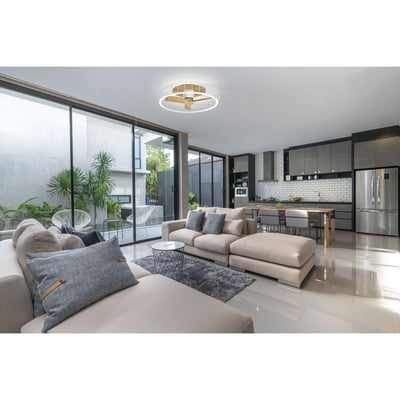 Ventilateur  plafond  avec lumière NATURE MANTRA