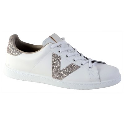 Baskets cuir glitter VICTORIA