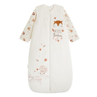Gigoteuse TOG2 en velours avec manches amovibles Caramel PETIT BEGUIN