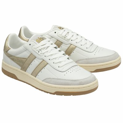 Falcon Mirror Leather Trainers GOLA