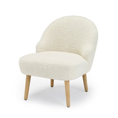 Boucle Teddy Bear Accent Chair SO'HOME