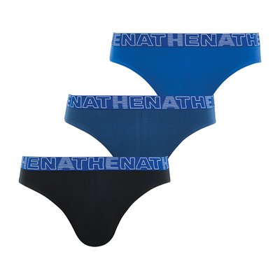 Pack of 3 Basic Color Briefs ATHENA