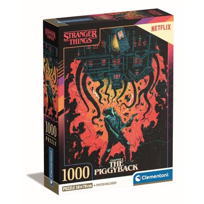 Compact 1000 pièces - stranger things CLEMENTONI
