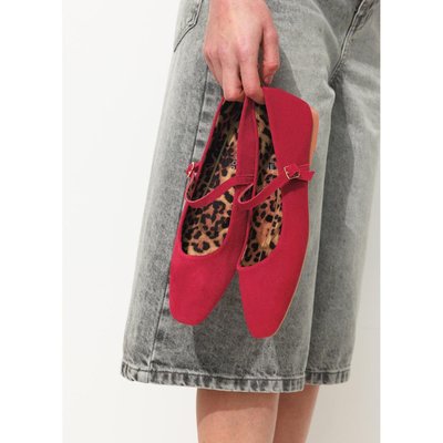 Ballerines en cuir suédé PROMOD