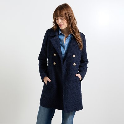Manteau tweed boutons GRAIN DE MALICE