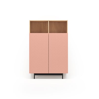 Buffet L portes sérigraphie, PRINTED HERDASA