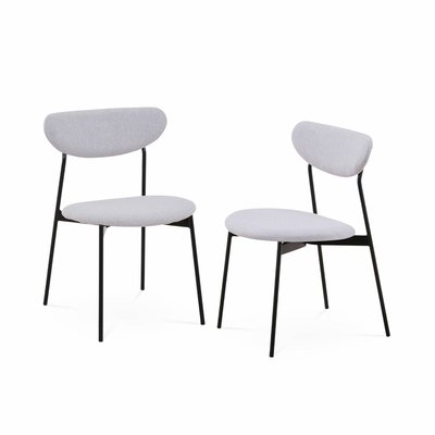 Chaise scandinave acier (lot de 2) ARTY SWEEEK