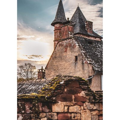 Tableau Mural Église Collonges ARCHITECTURE CEANOTHE