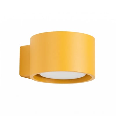 Applique murale Aluminium Jaune Gx53 1 MODO EDEN