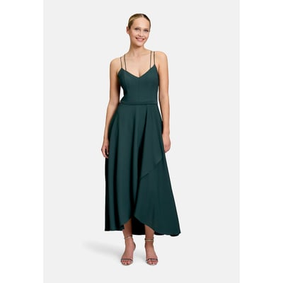 Robe de soirée à volant VERA MONT
