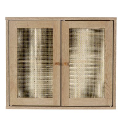 Armoire murale 2 portes Bali en cannage THE HOME DECO FACTORY