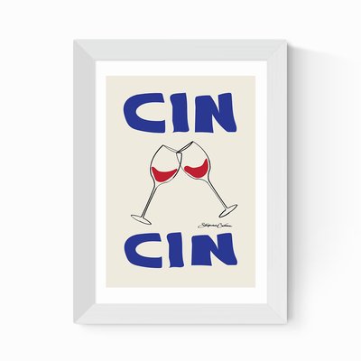 Cin Cin by Stephie Cardona EAST END PRINTS