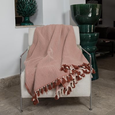 Plaid coton MEGEVE FEBRONIE