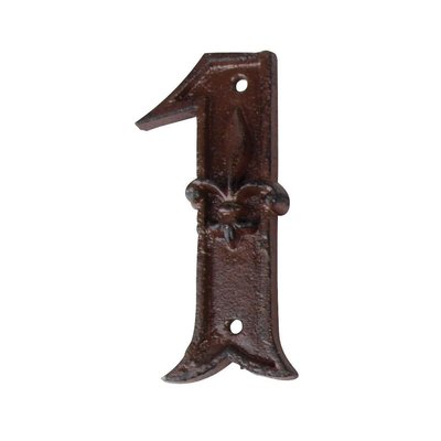 Numéro de maison en fonte Chiffre 1 BEST FOR BOOTS
