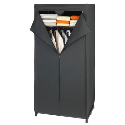 Penderie en tissu avec étagère DEEP BLACK WENKO