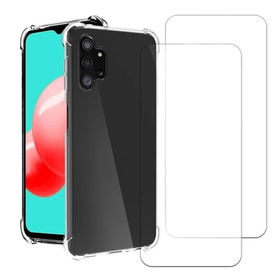 Coque Galaxy A32 antichoc + 2 vitres EVETANE