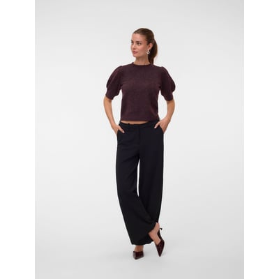 Pull col rond manches 3/4 VERO MODA