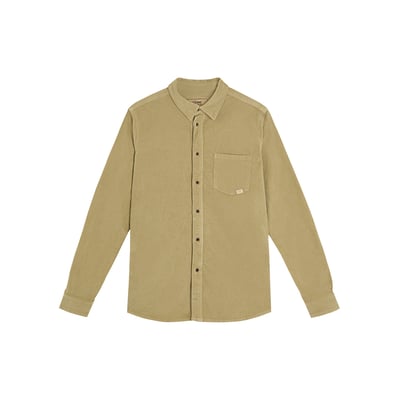 CHEMISE VELOURS BEIGE PULLIN
