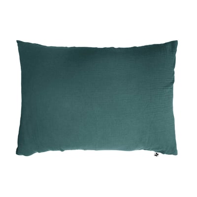 Taie d'oreiller double gaze TERRE DE NUIT