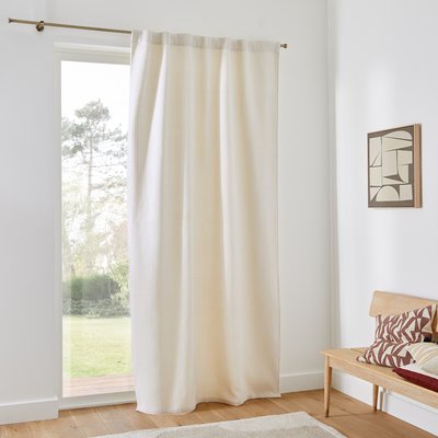 Carly Corduroy Curtain with Concealed Tab Top LA REDOUTE INTERIEURS