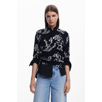 Desigual - Pull fin Lettering DESIGUAL