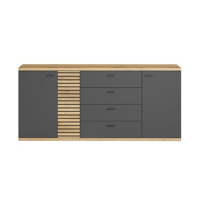 Buffet 3 portes et 3 tiroirs L186 cm - NORRIS CALICOSY