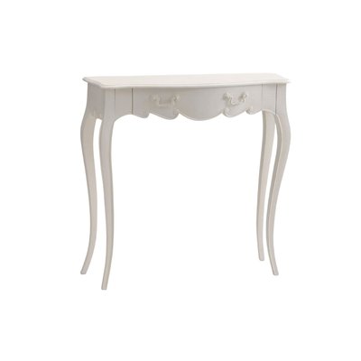 Console baroque en bois blanc L80 - APOLLONIA AMADEUS