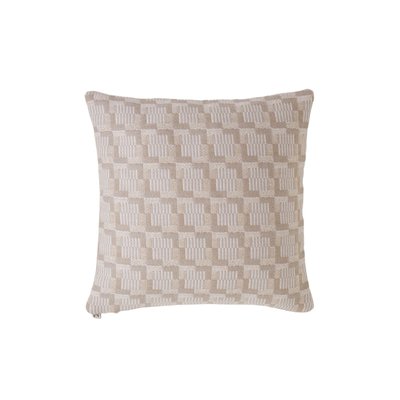 housse de coussin en Jacquard graphique laine et coton VITORIO MADURA