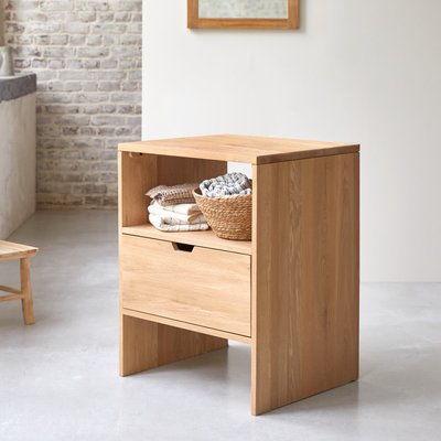 Meuble de rangement en chêne massif 60 cm KWARTO TIKAMOON